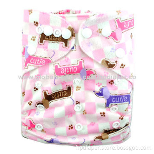 Cloth Diapering, Breathable and Waterproof TPU and Suede Cloth Inner